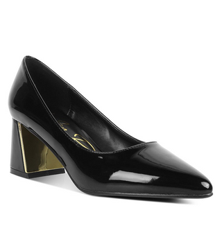 Modern Muse Block Heels - Black