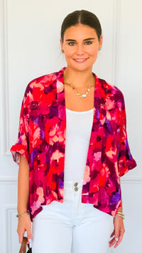 Floral Essence Kimono-150 Cardigans/Layers-Jodifl-Coastal Bloom Boutique, find the trendiest versions of the popular styles and looks Located in Indialantic, FL