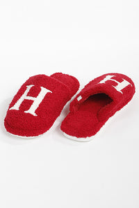 Red Letter Lounge Slippers - Red-250 Shoes-H&D-Coastal Bloom Boutique, find the trendiest versions of the popular styles and looks Located in Indialantic, FL