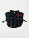 Plaid Perfection Detachable Faux Collar - Red/Green-260 Other Accessories-Darling-Coastal Bloom Boutique, find the trendiest versions of the popular styles and looks Located in Indialantic, FL