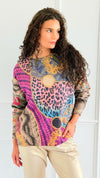 Echeveau Poetic Sweater-140 Sweaters-Fate By LFD-Coastal Bloom Boutique, find the trendiest versions of the popular styles and looks Located in Indialantic, FL