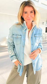 Creative Spirit Button Down Top