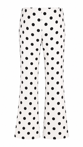 Polka Dot Straight Pants