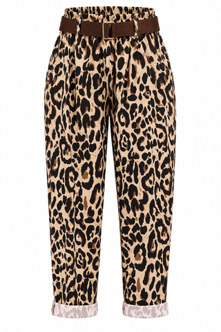 Wild Side Belted Italian Jogger