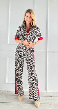 Bold Safari Chic Set-210 Loungewear/Sets-Tea & Cup-Coastal Bloom Boutique, find the trendiest versions of the popular styles and looks Located in Indialantic, FL