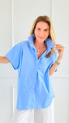 Back To Love Italian Button Top-170 Bottoms-JOY & LOVE-Coastal Bloom Boutique, find the trendiest versions of the popular styles and looks Located in Indialantic, FL