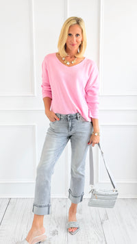 City Lights Cuff Jeans-190 Denim-Mica Denim-Coastal Bloom Boutique, find the trendiest versions of the popular styles and looks Located in Indialantic, FL