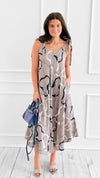 Waves Motion Sleeveless Italian Dress-200 Dresses/Jumpsuits/Rompers-PORCIENTO-Coastal Bloom Boutique, find the trendiest versions of the popular styles and looks Located in Indialantic, FL