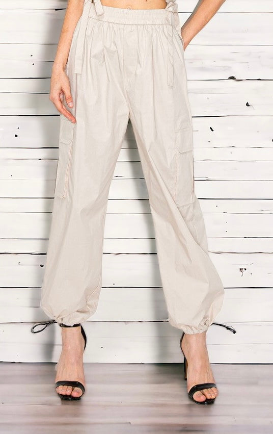 Cargo Jogger Pants-180 Joggers-INA-Coastal Bloom Boutique, find the trendiest versions of the popular styles and looks Located in Indialantic, FL