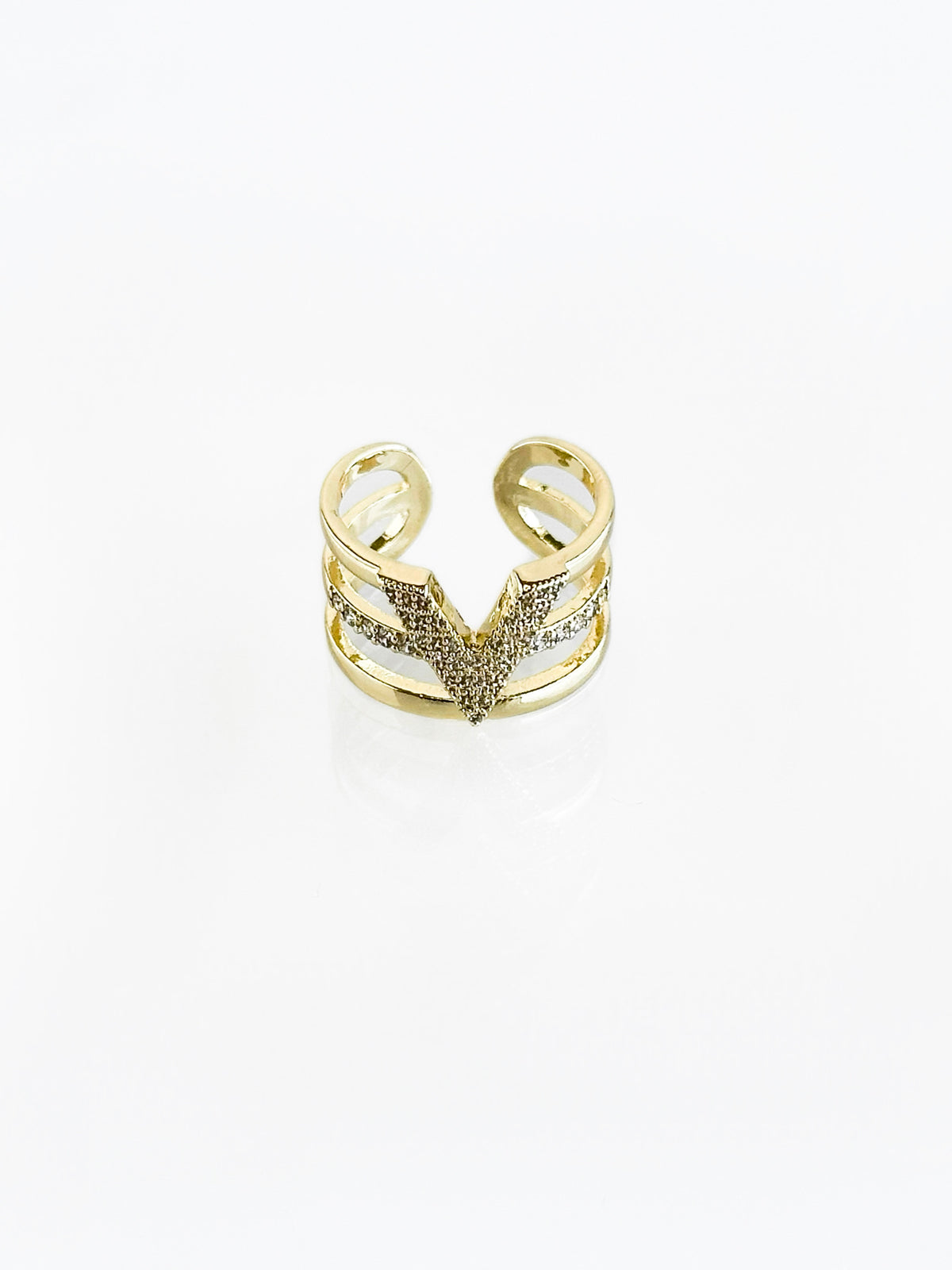 AdjustaSpark V Ring-230 Jewelry-Chasing Bandits-Coastal Bloom Boutique, find the trendiest versions of the popular styles and looks Located in Indialantic, FL