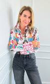 Rome Vessel Long Sleeve Shirt-130 Long Sleeve Tops-Dizzy Lizzie-Coastal Bloom Boutique, find the trendiest versions of the popular styles and looks Located in Indialantic, FL