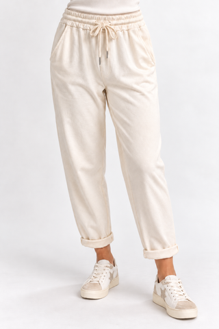 Luxe Italian Pant- Ivory