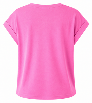 Effortless Essential Tee - Candy Pink