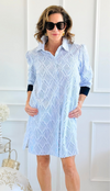 Hamptons Breeze Textured Dress - JOH-200 Dresses/Jumpsuits/Rompers-Joh Apparel-Coastal Bloom Boutique, find the trendiest versions of the popular styles and looks Located in Indialantic, FL