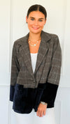 Dual Structured Italian Blazer-160 Jackets-AZUL MONACO-Coastal Bloom Boutique, find the trendiest versions of the popular styles and looks Located in Indialantic, FL