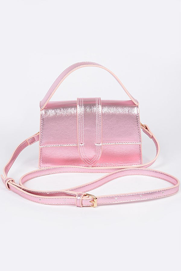 Moonbeam Shine Mini Bag - Pink-240 Bags-H&D-Coastal Bloom Boutique, find the trendiest versions of the popular styles and looks Located in Indialantic, FL