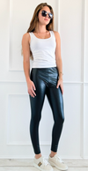 Luxe Motion Vegan Leggings-170 Bottoms-Michel-Coastal Bloom Boutique, find the trendiest versions of the popular styles and looks Located in Indialantic, FL