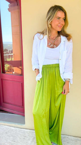Easy Escape Italian Palazzo Pant