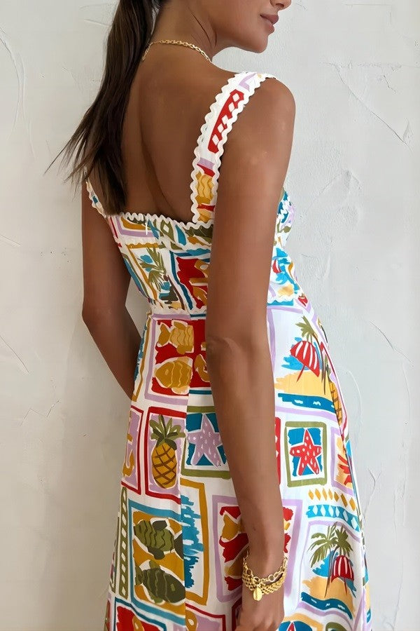 Beach Long Slim Dress-200 Dresses/Jumpsuits/Rompers-Sundayup-Coastal Bloom Boutique, find the trendiest versions of the popular styles and looks Located in Indialantic, FL
