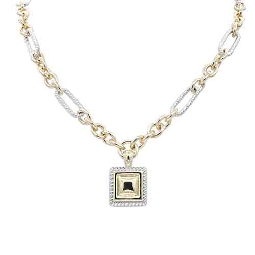 Luxe Toggle Pendant Necklace-230 Jewelry-joia-Coastal Bloom Boutique, find the trendiest versions of the popular styles and looks Located in Indialantic, FL