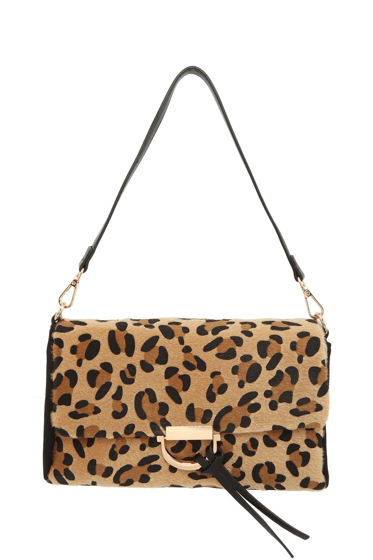 Leopard Luxe Crossbody Bag-240 Bags-ICCO ACCESSORIES-Coastal Bloom Boutique, find the trendiest versions of the popular styles and looks Located in Indialantic, FL