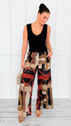 Abstract Trail Italian Pant-100 Pants-BETTER GO-Coastal Bloom Boutique, find the trendiest versions of the popular styles and looks Located in Indialantic, FL