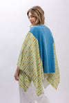 Dollyverse Kantha Poncho Top-150 Cardigan Layers-Blue Velvet-Coastal Bloom Boutique, find the trendiest versions of the popular styles and looks Located in Indialantic, FL