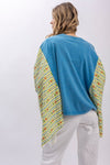 Dollyverse Kantha Poncho Top-150 Cardigan Layers-Blue Velvet-Coastal Bloom Boutique, find the trendiest versions of the popular styles and looks Located in Indialantic, FL