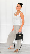 Soft Stretch Wide Leg Pants-170 Bottoms-Charlotte Avery-Coastal Bloom Boutique, find the trendiest versions of the popular styles and looks Located in Indialantic, FL