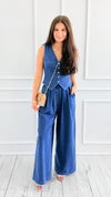 Western Muse Button Vest-150 Cardigans/Layers-Flying Tomato-Coastal Bloom Boutique, find the trendiest versions of the popular styles and looks Located in Indialantic, FL