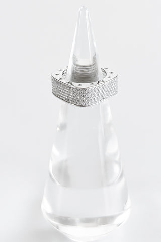 Sterling Silver Micropave Statement Ring-230 Jewelry-NYC-Coastal Bloom Boutique, find the trendiest versions of the popular styles and looks Located in Indialantic, FL