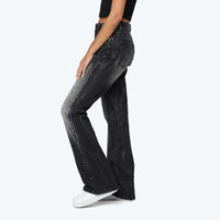 All Over Rhinestone Stacked Jeans-170 Bottoms-SMOKE RISE RED-Coastal Bloom Boutique, find the trendiest versions of the popular styles and looks Located in Indialantic, FL