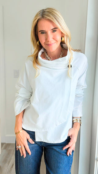 Italian Cotton On Edge Jacket- White