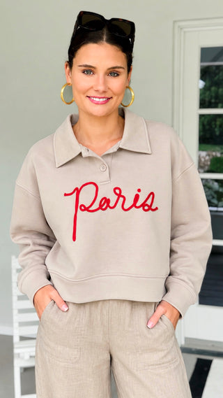 Paris Polo Top