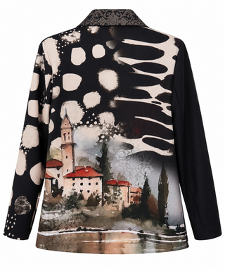 Tuscan Sketch Statement Italian Blazer