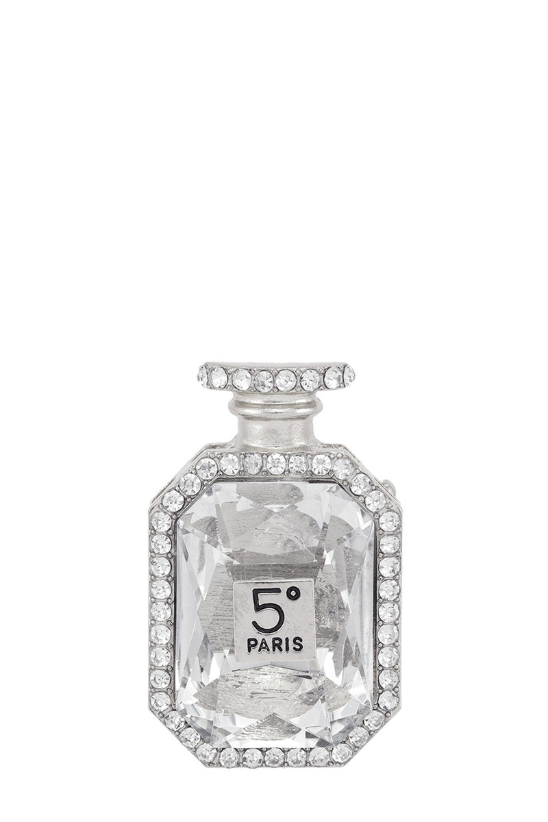 Midnight in Paris Perfume Bottle Brooch-260 Other Accessories-ICCO ACCESSORIES-Coastal Bloom Boutique, find the trendiest versions of the popular styles and looks Located in Indialantic, FL