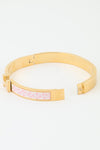 Garden Bloom Hinged Bracelet - Pink-230 Jewelry-H&D-Coastal Bloom Boutique, find the trendiest versions of the popular styles and looks Located in Indialantic, FL