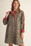 Wild Luxe Shirtdress-200 Dresses/Jumpsuits/Rompers-JODIFL-Coastal Bloom Boutique, find the trendiest versions of the popular styles and looks Located in Indialantic, FL