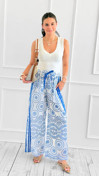 Contrast Stripe Stitch Italian Pant-100 Pants-TATTOO Z-Coastal Bloom Boutique, find the trendiest versions of the popular styles and looks Located in Indialantic, FL