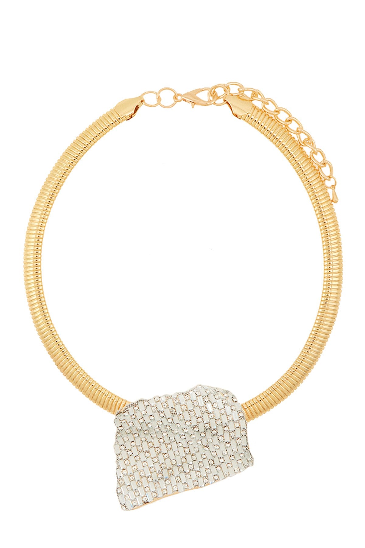 Glimmer Statement Necklace-230 Jewelry-ICCO ACCESSORIES-Coastal Bloom Boutique, find the trendiest versions of the popular styles and looks Located in Indialantic, FL