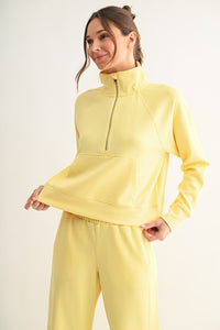 Glow Edit Zip Pullover