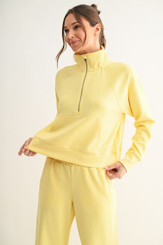 Glow Edit Zip Pullover
