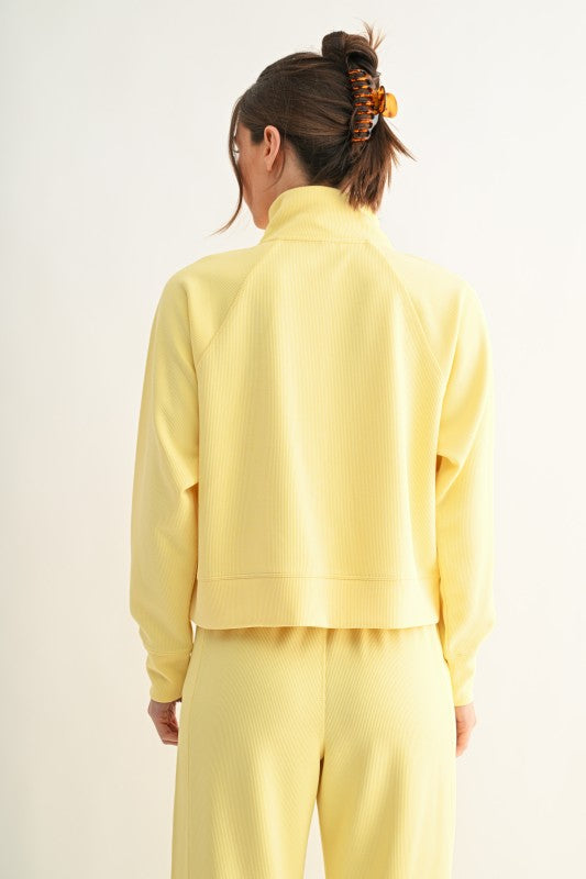 Glow Edit Zip Pullover
