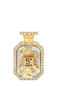 Midnight in Paris Perfume Bottle Brooch