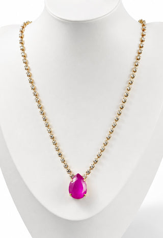 Milli Necklace - Fairy Dust/Ultra Orchid - TOVA