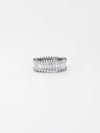 Sterling Silver CZ Station Baguette Band Ring-230 Jewelry-NYC-Coastal Bloom Boutique, find the trendiest versions of the popular styles and looks Located in Indialantic, FL