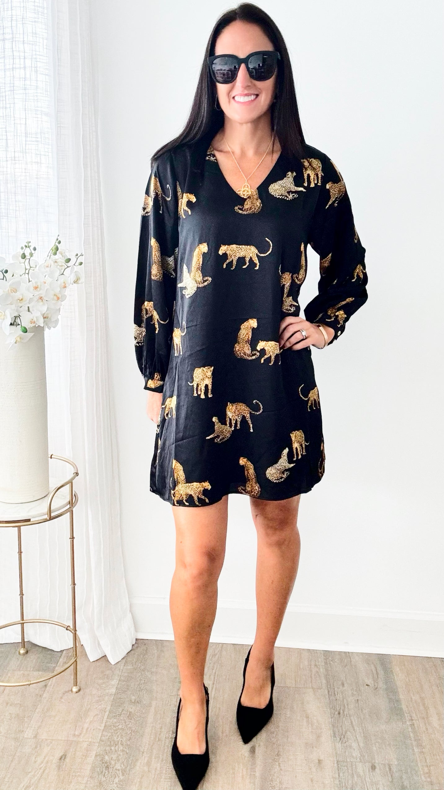 On the Run Satin Dress-200 dresses/jumpsuits/rompers-JODIFL-Coastal Bloom Boutique, find the trendiest versions of the popular styles and looks Located in Indialantic, FL