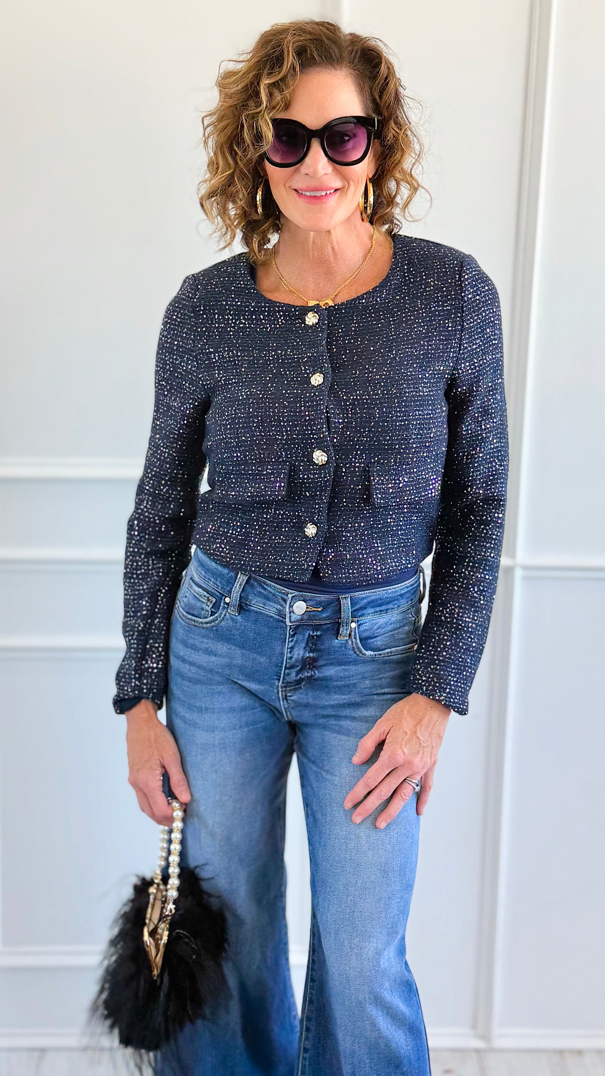 Park Avenue Nights Tweed Jacket