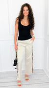 Untamed Luxe Stripe Pant-100 Pants-V SKY-Coastal Bloom Boutique, find the trendiest versions of the popular styles and looks Located in Indialantic, FL