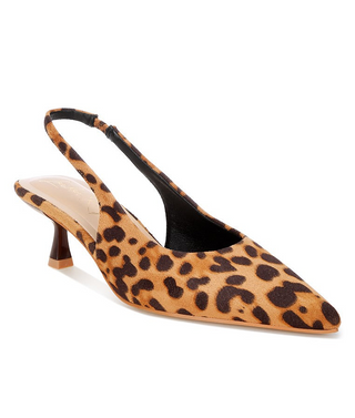 Slingback Kitten Heel Pumps